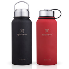 HydrateNow Bottles Stainless Steel Insulated Water Bottle 800ml Cold Water Bottle for School, Work, Traveling Cooling Bottle with Leakproo